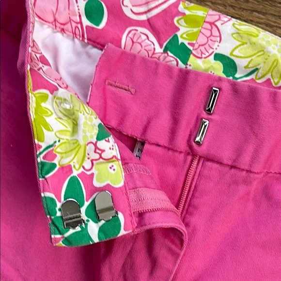 Lilly Pulitzer - Crop Palm Beach Pants - Size 6 - Excellent Condition - Picture 4 of 9